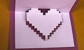 See more ideas about exploding boxes, explosion box, exploding box card. How To Make A Pop Up Heart Card Video Free Printable Kidspot