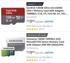 Deciding which of the sandisk ultra or samsung evo select is the best is not an easy task, not least because both microsd cards are similar in terms of price and performance. Which One Would Be Better For My Note 8 Right Now I Only Have A 64 Gb Sd Card Inside Of It Now By The Way What Is The Maximum Sd Card