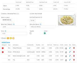 You can also update spreadsheet with image of your dish and add a short description or. Food Cost Calculator Recipe Costing Software