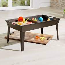 Sand And Water Table Reviews Crate And Barrel In 2021 Sand And Water Table Kids Water Table Sand And Water