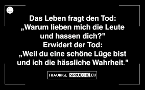 Traurige Spruecheeu On Twitter Leider Wahr Tod Dasleben