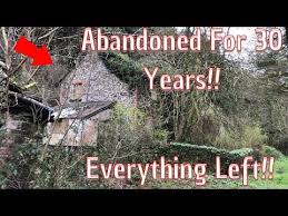 We Explore A Cottage Abandoned For Almost 30 Years With Everything Left Behind Youtube Abandoned 30 Years Everything