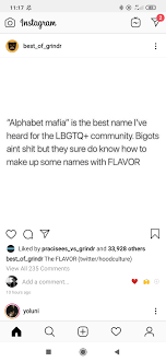 See more ideas about faith in humanity, lgbtq, relatable. Alphabet Mafia Brandnewsentence