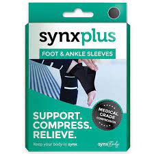 Buy Synxplus Foot Ankle Sleeve Large Online At Chemist Warehouse