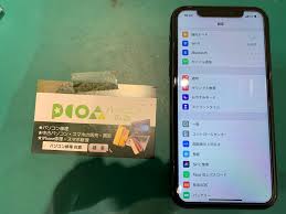 成田市大清水から、iPhoneXの画面が映らなくなった！というご依頼 | iPhone修理 | 佐倉・ユーカリが丘| パソコンの森