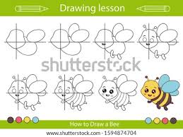 It premiered on september 20, 1991 on abc, then moving to cbs ending on june 26, 1998. Bee Drawing Step By Step At Getdrawings Free Download