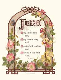 June Poem June Birth Stone June Birthday June Flower