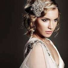 Great Gatsby Inspired Hairstyles And Hair Accessories Vintage Wedding Hair Hair Styles Wedding Hairstyles