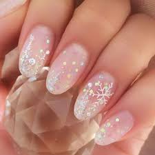 Nails Design Holiday Winter Snowflakes 19 Ideas Cute Christmas Nails Snowflake Nail Art Winter Nails Acrylic