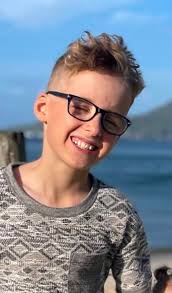 Grandson lost his glasses