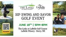 Swing, Sip and Savor Golf Event