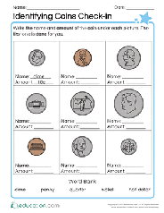 Students read the passages and answer the questions that follow. 2nd Grade Money Worksheets Free Printables Education Com
