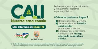 17 barrios en cali en #alertaamarilla por temas de inseguridad y el alto impacto de homicidios y criminalidad en general. Alcaldia De Cali Ar Twitter La Amada Cali Necesita De Todos Nuestros Esfuerzos Para Cuidarla Y Mantenerla Limpia Ten En Cuenta Estas Recomendaciones Y Juntos Recuperemos Nuestros Espacios Publicos Purocorazonporcali Https T Co Wtuuixbzfg