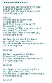 Auld Lang Syne Robert Burns 3 Auld Lang Syne Scottish Culture Scottish Ancestry