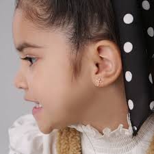 Orecchini Donna Piccoli GlamRays Orecchini A Croce Placcati Oro 14 K,  Ipoallergenici Pave CZ, Piccoli Orecchini A Croce Dorati Per Donne  Orecchini Croce