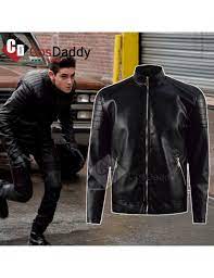 Gotham Season 5 Bruce Wayne Batman Leather Jacket Cosplay Costume Leather Jacket Cosplay Costumes Jackets