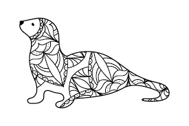 You may also like river otter or sea otter clipart! 252 Mandalas Crafts 2020 Creative Fabrica
