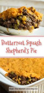 Butternut Squash And Thyme Shepherd S Pie Recipe Squash Pie Recipes Recipes Shepherds Pie