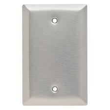 Stainless Steel 1 Gang Blank Plate Wall Plate 1 Pack Ssj13 Plates On Wall Stainless Steel Plate Stainless Steel