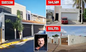 The wife of the notorious drug lord el chapo is a former beauty queen who unwaveringly supports her husband. Mexico Sells Three Of El Chapo S Homes Including One With A Secret Underground Tunnel Daily Mail Online