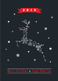 50 Christmas Designs To Inspire Your 2015 Holiday Message Design School Holiday Design Card Corporate Christmas Cards Christmas Graphic Design