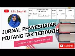 Piutang dijaminkan rp 1.000.000 (jurnal pada saat menerima pembayaran piutang dari buyer) 5 mei utang atas jaminan piutang rp 1.000.000 biaya bunga rp 33.333,33 kas rp 1.033.333,33 (jurnal ketika perusahaan membayarkan dana yang sudah tertagih kepad bank dengan disertai bunga bank yang sudah disepakati). Pencatatan Penyesuaian Untuk Piutang Tak Tertagih Youtube