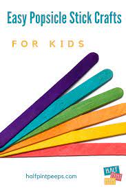Keep The Kids Busy With These Easy Popsicle Stick Crafts For Kids Popsicle Stick Crafts For Kids Popsicle Stick Crafts Craft Stick Crafts