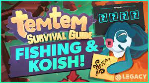 TEMTEM FISHING AND KOISH | Fishing Rod Location, How to Get Koish, and  Fishing Rewards! - YouTube