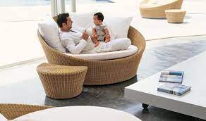 Msejenkins 2017 100 easy house houses summer luxury fun outdoors relax tree trees patio furniture. Looks So Cozy Round Sofa Outdoor Furniture Design Furniture