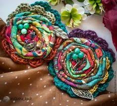 Discover 530 Fabric Brooch and Felt Embroidery Ideas | fiber jewelry, wool  projects, embroidery inspiration and more