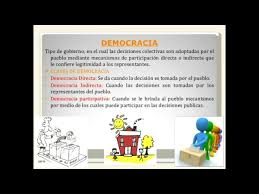 Practicas de democracia representativa en la comuna de paris se introdujo un sistema de organizacin de democracia indirecta. Democracia Directa E Indirecta Youtube
