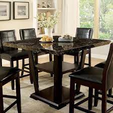 Right now on wayfair.com you can score some great deals on kids table and chair sets! Found It At Wayfair Leo Minor Counter Height Pub Table Dining Table In Kitchen Dining Table Marble Faux Marble Dining Table