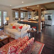 Living Design Ideas Pictures Remodel And Decor Craftsman Living Rooms Living Room And Kitchen Design Contemporary Living Room Design