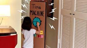 This project is about how to make a time machine! Diy Cardboard Time Machine Crafts For Kids Pbs Kids For Parents