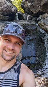 Visiting Hungarian Falls in Upper Peninsula with family