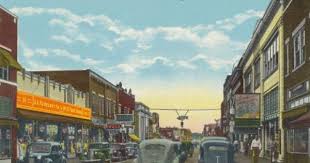 Main Street Corbin Ky Ronald Morgan Postcard Collection Road Trip Usa Williamsburg Kentucky Historical Place