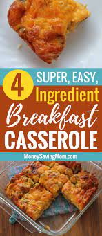 World S Easiest Breakfast Casserole Money Saving Mom Breakfast Casserole Easy Breakfast Casserole Breakfast Recipes Casserole