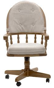 Antique solid quatersawn oak wood swivel office chair. Intercon Classic Oak Swivel Game Chair With Casters And Cushion Back And Seat Darvin Furniture Dining Chairs With Casters
