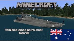 The armidale class is a class of patrol boats built for the royal australian navy (ran). Minecraft Armidale Class Patrol Boat Tutorial Youtube