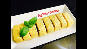 Easy Fresh Milk Egg Rolled Omelette Recipe Breakfast Recipes Youtube