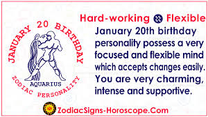 June 20 zodiac sign is gemini see the characteristics of gemini on this webpage. January 20 Zodiac Complete Birthday Personality And Horoscope Zsh
