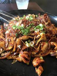 Korean Spicy Octopus Food Squid Recipes Octopus Recipes