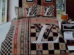 louis vuitton bettwasche gunstig billig baumwolle set seide satin 6 teile bedding sets designer bed sheets bed design