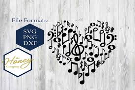 Find & download free graphic resources for music. Music Notes Svg Png Dxf Piano Teacher Heart Instant Download 92824 Cut Files Design Bundles