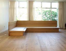 Low Rider Couch Baltic Birch Plywood Oak Dowels For A Private Residence Built In Sofa Living Room Sofa Sofa Design