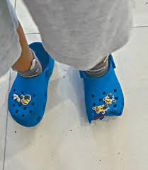 Boys Rubber Clog Ripped Apart on Escalator