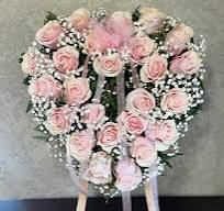 Delicate Rose Heart