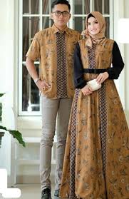 Trend model baju batik couple sarimbit kombinasi terbaru 2020 batik couple sarimbit brokat ,batik couple sarimbit terbaru , batik. Model Gamis Remaja Batik Kombinasi Polos Radea