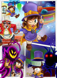 A Kid In A Hat By Gizmo01 On Deviantart A Hat In Time A Hat In Time Game Hat In Time