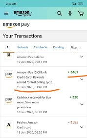 Make the payments due on your icici bank credit card through national electronic funds transfer (neft). If Someone Uses The Amazon Pay Icici Credit Card Of A Friend On Their Amazon Prime Account How Much Cash Back Will Be Received Quora